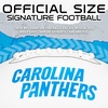 image:imageFranklin Sports NFL Autograph Football  Official Size White Panel Souvenir Football for Autographs  Signatures  NFL Team Fan Shop MemorabiliaCarolina Panthers