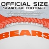 image:imageFranklin Sports NFL Autograph Football  Official Size White Panel Souvenir Football for Autographs  Signatures  NFL Team Fan Shop MemorabiliaChicago Bears