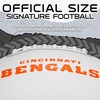 image:imageFranklin Sports NFL Autograph Football  Official Size White Panel Souvenir Football for Autographs  Signatures  NFL Team Fan Shop MemorabiliaCincinnati Bengals
