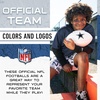 image:imageFranklin Sports NFL Autograph Football  Official Size White Panel Souvenir Football for Autographs  Signatures  NFL Team Fan Shop MemorabiliaDallas Cowboys