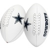 image:imageFranklin Sports NFL Autograph Football  Official Size White Panel Souvenir Football for Autographs  Signatures  NFL Team Fan Shop MemorabiliaDallas Cowboys