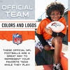 image:imageFranklin Sports NFL Autograph Football  Official Size White Panel Souvenir Football for Autographs  Signatures  NFL Team Fan Shop MemorabiliaDenver Broncos