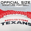 image:imageFranklin Sports NFL Autograph Football  Official Size White Panel Souvenir Football for Autographs  Signatures  NFL Team Fan Shop MemorabiliaHouston Texans