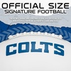 image:imageFranklin Sports NFL Autograph Football  Official Size White Panel Souvenir Football for Autographs  Signatures  NFL Team Fan Shop MemorabiliaIndianapolis Colts