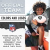 image:imageFranklin Sports NFL Autograph Football  Official Size White Panel Souvenir Football for Autographs  Signatures  NFL Team Fan Shop MemorabiliaLas Vegas Raiders