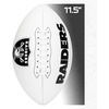 image:imageFranklin Sports NFL Autograph Football  Official Size White Panel Souvenir Football for Autographs  Signatures  NFL Team Fan Shop MemorabiliaLas Vegas Raiders