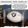 image:imageFranklin Sports NFL Autograph Football  Official Size White Panel Souvenir Football for Autographs  Signatures  NFL Team Fan Shop MemorabiliaLas Vegas Raiders