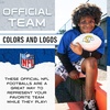 image:imageFranklin Sports NFL Autograph Football  Official Size White Panel Souvenir Football for Autographs  Signatures  NFL Team Fan Shop MemorabiliaLos Angeles Rams