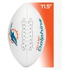 image:imageFranklin Sports NFL Autograph Football  Official Size White Panel Souvenir Football for Autographs  Signatures  NFL Team Fan Shop MemorabiliaMiami Dolphins