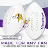 image:imageFranklin Sports NFL Autograph Football  Official Size White Panel Souvenir Football for Autographs  Signatures  NFL Team Fan Shop MemorabiliaMinnesota Vikings