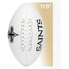 image:imageFranklin Sports NFL Autograph Football  Official Size White Panel Souvenir Football for Autographs  Signatures  NFL Team Fan Shop MemorabiliaNew Orleans Saints