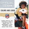 image:imageFranklin Sports NFL Autograph Football  Official Size White Panel Souvenir Football for Autographs  Signatures  NFL Team Fan Shop MemorabiliaNew Orleans Saints