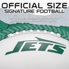 image:imageFranklin Sports NFL Autograph Football  Official Size White Panel Souvenir Football for Autographs  Signatures  NFL Team Fan Shop MemorabiliaNew York Jets 2
