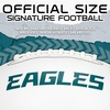 image:imageFranklin Sports NFL Autograph Football  Official Size White Panel Souvenir Football for Autographs  Signatures  NFL Team Fan Shop MemorabiliaPhiladelphia Eagles