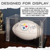 image:imageFranklin Sports NFL Autograph Football  Official Size White Panel Souvenir Football for Autographs  Signatures  NFL Team Fan Shop MemorabiliaPittsburgh Steelers