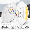 image:imageFranklin Sports NFL Autograph Football  Official Size White Panel Souvenir Football for Autographs  Signatures  NFL Team Fan Shop MemorabiliaPittsburgh Steelers