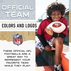 image:imageFranklin Sports NFL Autograph Football  Official Size White Panel Souvenir Football for Autographs  Signatures  NFL Team Fan Shop MemorabiliaSan Francisco 49ers