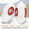 image:imageFranklin Sports NFL Autograph Football  Official Size White Panel Souvenir Football for Autographs  Signatures  NFL Team Fan Shop MemorabiliaSan Francisco 49ers