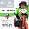 image:imageFranklin Sports NFL Autograph Football  Official Size White Panel Souvenir Football for Autographs  Signatures  NFL Team Fan Shop MemorabiliaSeattle Seahawks
