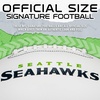 image:imageFranklin Sports NFL Autograph Football  Official Size White Panel Souvenir Football for Autographs  Signatures  NFL Team Fan Shop MemorabiliaSeattle Seahawks