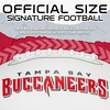 image:imageFranklin Sports NFL Autograph Football  Official Size White Panel Souvenir Football for Autographs  Signatures  NFL Team Fan Shop MemorabiliaTampa Bay Buccaneers