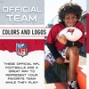 image:imageFranklin Sports NFL Autograph Football  Official Size White Panel Souvenir Football for Autographs  Signatures  NFL Team Fan Shop MemorabiliaTampa Bay Buccaneers