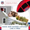 image:imageFranklin Sports NFL Kids Football  Receiver Glove Set  NFL Sticky Fingers Easy Catch Junior Football  Gloves  Youth Foam Football with SelfStick Cover  Includes 1 Football  2 Gloves