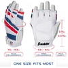 image:imageFranklin Sports NFL Kids Football  Receiver Glove Set  NFL Sticky Fingers Easy Catch Junior Football  Gloves  Youth Foam Football with SelfStick Cover  Includes 1 Football  2 Gloves