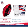 image:imageFranklin Sports NFL Kids Football  Receiver Glove Set  NFL Sticky Fingers Easy Catch Junior Football  Gloves  Youth Foam Football with SelfStick Cover  Includes 1 Football  2 Gloves