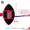 image:imageFranklin Sports NFL Kids Football  Receiver Glove Set  NFL Sticky Fingers Easy Catch Junior Football  Gloves  Youth Foam Football with SelfStick Cover  Includes 1 Football  2 Gloves