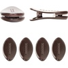 image:imageFranklin Sports NFL Mini Football Toss Target Game  NFL Door Jam Football Over the Door Target  4 Mini Balls Set  3 Hole Throwing Game for All Ages  Practice Passing  Aim