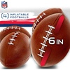 image:imageFranklin Sports NFL Mini Football Toss Target Game  NFL Door Jam Football Over the Door Target  4 Mini Balls Set  3 Hole Throwing Game for All Ages  Practice Passing  Aim