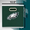 image:imageFranklin Sports NFL Storage Bins  Collapsible Cube Container  Basket  NFL Office Bedroom  Living Room  11x11Philadelphia Eagles