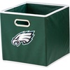 image:imageFranklin Sports NFL Storage Bins  Collapsible Cube Container  Basket  NFL Office Bedroom  Living Room  11x11Philadelphia Eagles