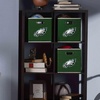 image:imageFranklin Sports NFL Storage Bins  Collapsible Cube Container  Basket  NFL Office Bedroom  Living Room  11x11Philadelphia Eagles