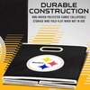 image:imageFranklin Sports NFL Storage Bins  Collapsible Cube Container  Basket  NFL Office Bedroom  Living Room  11x11Pittsburgh Steelers