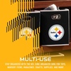 image:imageFranklin Sports NFL Storage Bins  Collapsible Cube Container  Basket  NFL Office Bedroom  Living Room  11x11Pittsburgh Steelers