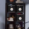 image:imageFranklin Sports NFL Storage Bins  Collapsible Cube Container  Basket  NFL Office Bedroom  Living Room  11x11Pittsburgh Steelers