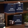 image:imageFranklin Sports NFL Storage Bins  Collapsible Cube Container  Basket  NFL Office Bedroom  Living Room  11x11Seattle Seahawks