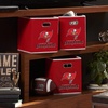 image:imageFranklin Sports NFL Storage Bins  Collapsible Cube Container  Basket  NFL Office Bedroom  Living Room  11x11Tampa Bay Buccaneers