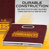 image:imageFranklin Sports NFL Storage Bins  Collapsible Cube Container  Basket  NFL Office Bedroom  Living Room  11x11Washington Commanders