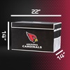 image:imageFranklin Sports NFL Storage Footlocker Bins  Large Folding Organizer Containers  NFL Team Office Bedroom  Living Room Dcor  Large  Small BinsArizona Cardinals