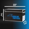 image:imageFranklin Sports NFL Storage Footlocker Bins  Large Folding Organizer Containers  NFL Team Office Bedroom  Living Room Dcor  Large  Small BinsCarolina Panthers