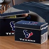 image:imageFranklin Sports NFL Storage Footlocker Bins  Large Folding Organizer Containers  NFL Team Office Bedroom  Living Room Dcor  Large  Small BinsHouston Texans