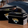 image:imageFranklin Sports NFL Storage Footlocker Bins  Large Folding Organizer Containers  NFL Team Office Bedroom  Living Room Dcor  Large  Small BinsJacksonville Jaguars