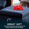 image:imageFranklin Sports NFL Storage Ottoman  Container  Folding Organizer Bins  Office Bedroom  Living Room Decor  14 x 14Houston Texans