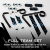 image:imageFranklin Sports NFL Team Flag Football Sets  Belts  Flags  Kids  Adults  Fits Up to 36 Waist  NFL LicensedCarolina Panthers