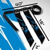 image:imageFranklin Sports NFL Team Flag Football Sets  Belts  Flags  Kids  Adults  Fits Up to 36 Waist  NFL LicensedCarolina Panthers