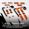 image:imageFranklin Sports NFL Team Flag Football Sets  Belts  Flags  Kids  Adults  Fits Up to 36 Waist  NFL LicensedCincinnati Bengals