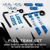 image:imageFranklin Sports NFL Team Flag Football Sets  Belts  Flags  Kids  Adults  Fits Up to 36 Waist  NFL LicensedDetroit Lions